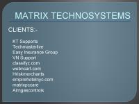Matrix Technosystems image 6